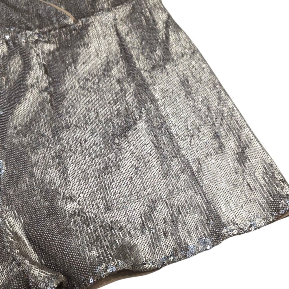 Ali & Jay Gold Sequin 3/4 Romper L - Picture 3 of 7